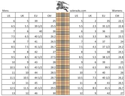 burberry size 14y|Burberry size chart conversion.